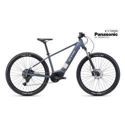 Horský elektrobicykel CTM PULZE GX 2025 – matná sivá / limetková (720Wh)