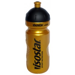 Cyklistická fľaša ISOSTAR zlatá 0,65l